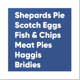 Highland Games Food Posters and Art